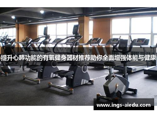 提升心肺功能的有氧健身器材推荐助你全面增强体能与健康